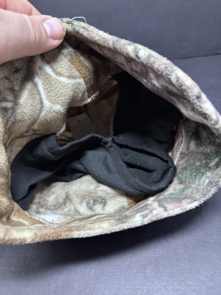 CARHARTT коричневый камуфляж REALTREE зимняя шляпа Beanie и лицо маска поход лыж охоты крышка - Изображение 3 из 4