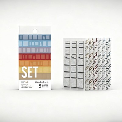 DSPIAE-Schleifpapier Set für ES-A PRO Hin-und Hergehende Schleifköpfe SandpapiR7