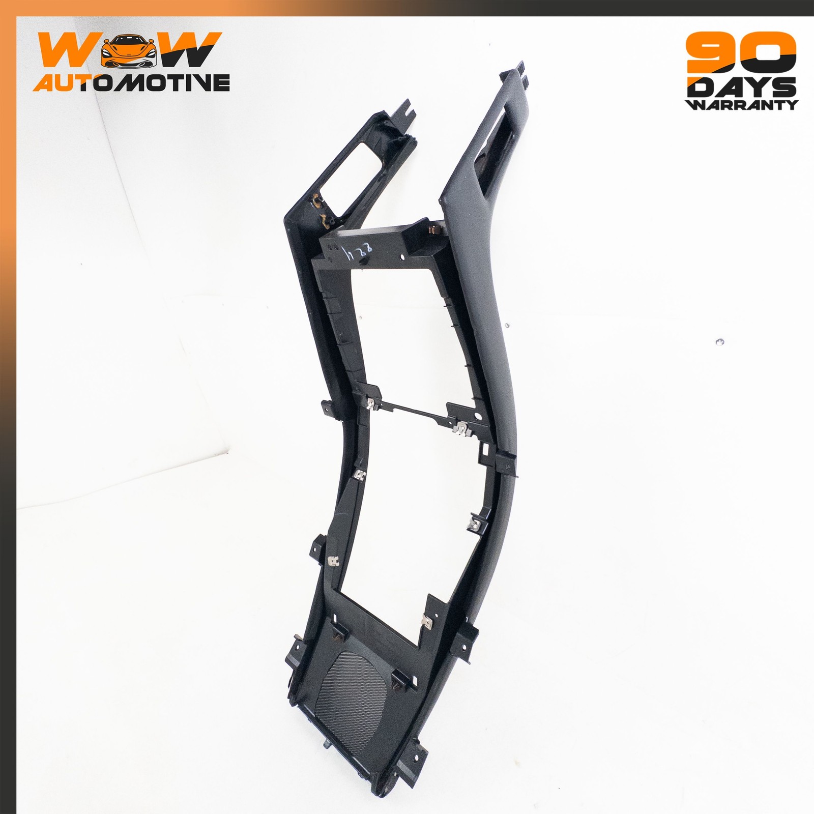 06-16 ASTON MARTIN V8 VANTAGE FRONT CENTER CONSOLE TRIM PANEL BLACK OEM