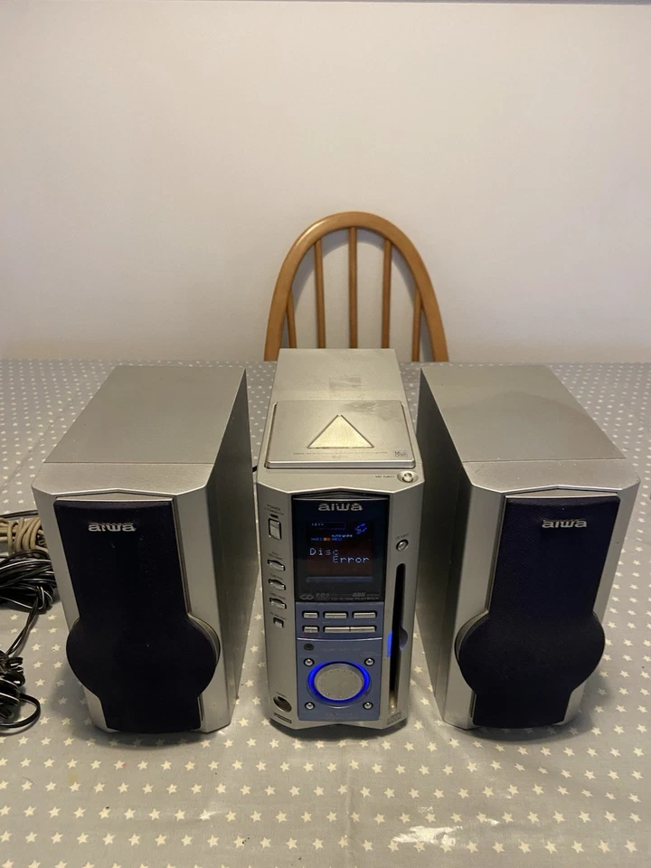 Aiwa XR-MDS7 Mini Disc Compact Slim Stereo. Working. Free UK Mainland Post. - Image 3 of 4