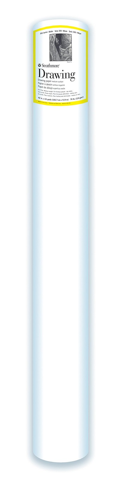 Strathmore (STTP340421) 300 SERIES DRAWING ROLL 42X10YD