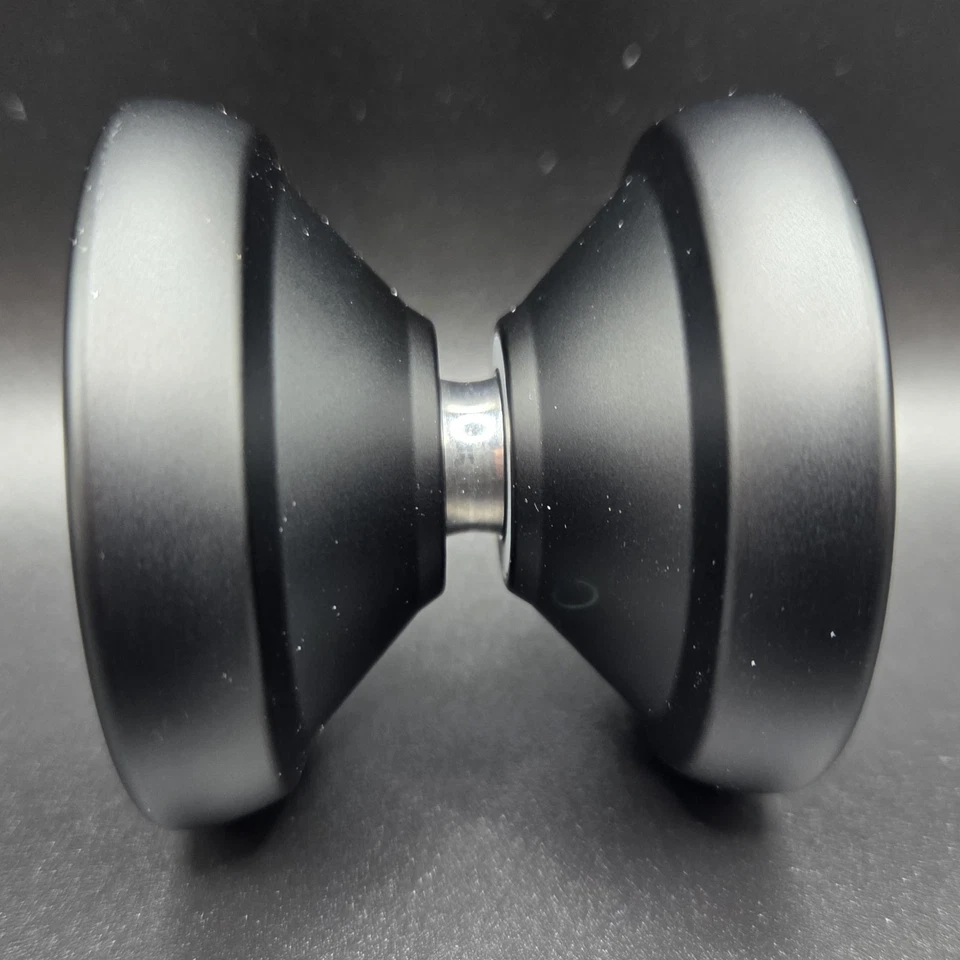 YoYo Magicyo V11 Aluminio/PC Finger Spin Negro/Azul Foto 3 de 4