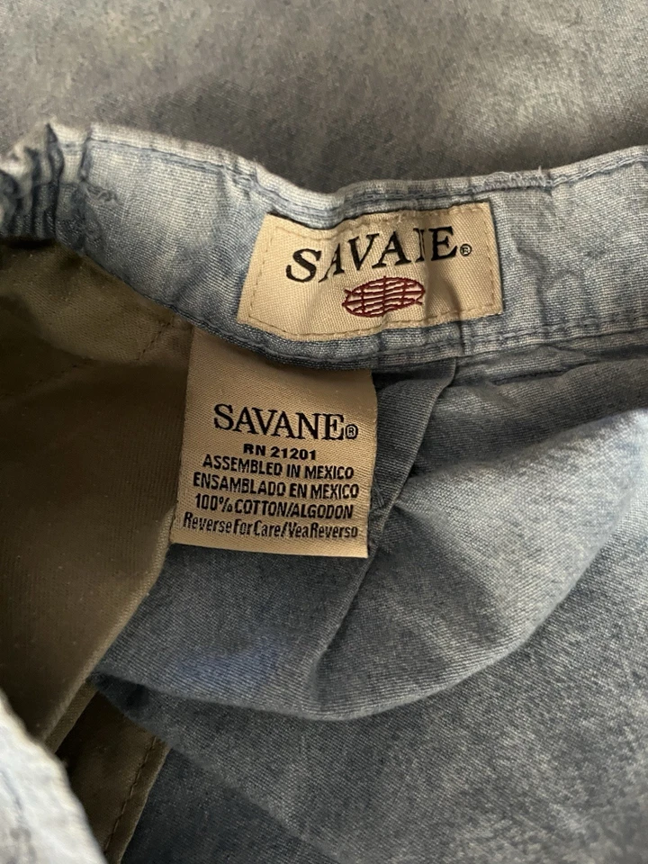 Jeans Savage Vintage Masculino Tamanho 36X30 Azul Claro Jeans Baggy Plissado Frente - Imagem 3 de 4