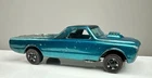 Vintage 1967 Hot Wheels Redline Custom Fleetside Aqua Custom Toy Car