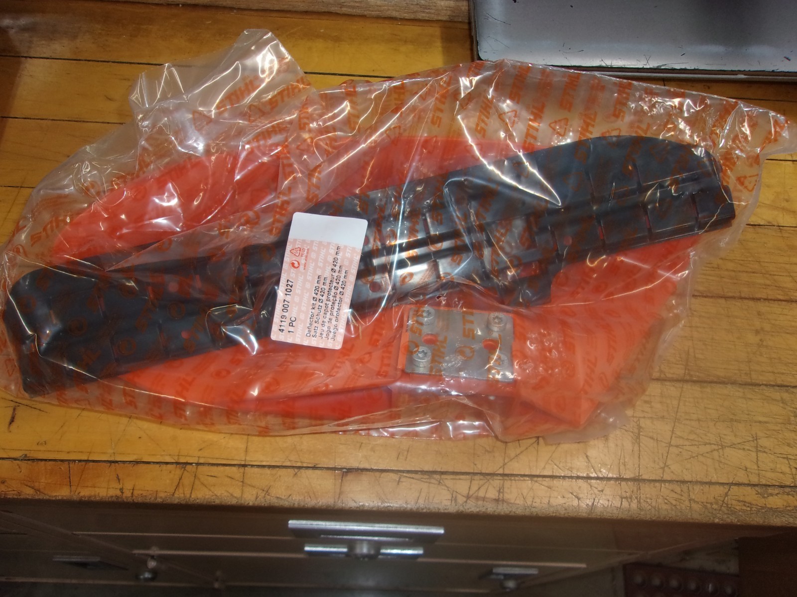 Stihl Trimmer Shield Guard Deflector Kit OEM 4119-007-1027 FS 250 55 110 GM-VG0C