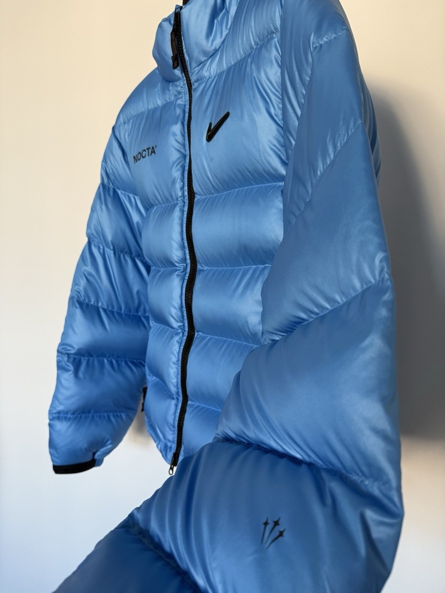 nike nocta puffer jacket blue