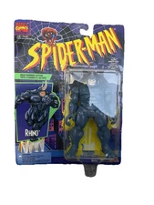 Toy Biz 1994 Spider-man Rhino Figure Complete In Box