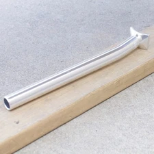 CULT BMX LOGO 25.4mm LAYBACK PIVOTAL SEAT POST (300mm LONG) POLISHED ODYSSEY