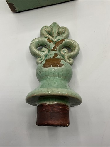 Rustic Stoneware Bottle Jar With Stopper Decorative (SN) - Picture 17 of 24