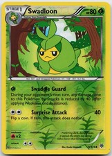 Swadloon 9/135 Uncommon Plasma Storm Pokemon Reverse Holo Near Mint on eBay