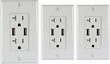 Premier Accessory Group RPF12V027 Triple 3.4amp Socket