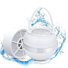 Bath Filter for Tub - Bathtub Water Filter for Softer Skin & Hair, 8 White