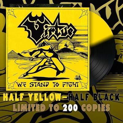 VIRTUE - We Stand To Fight (LIM. 200 HALF YELLOW/BLACK LP*NWOBHM CLASSIC)