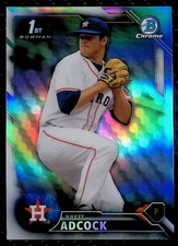 2016 Bowman Chrome #BDC-49 Refractor - Brett Adcock - Astros