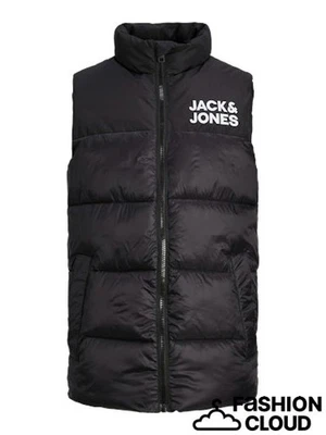 12236914 Jack & Jones Junior Jungen Weste schwarz Bodywarmer NEU Gr. 128 - 176