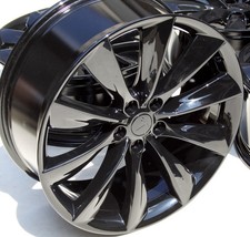 21 Zoll TESLA Model S Alu-Felgen 8,5&9Jx21 ET40 6005868-00-E Schwarz glanz 5YJS