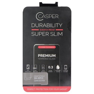 Casper Premium Ultra Thin 9H Tempered Glass for Samsung Galaxy Note 8