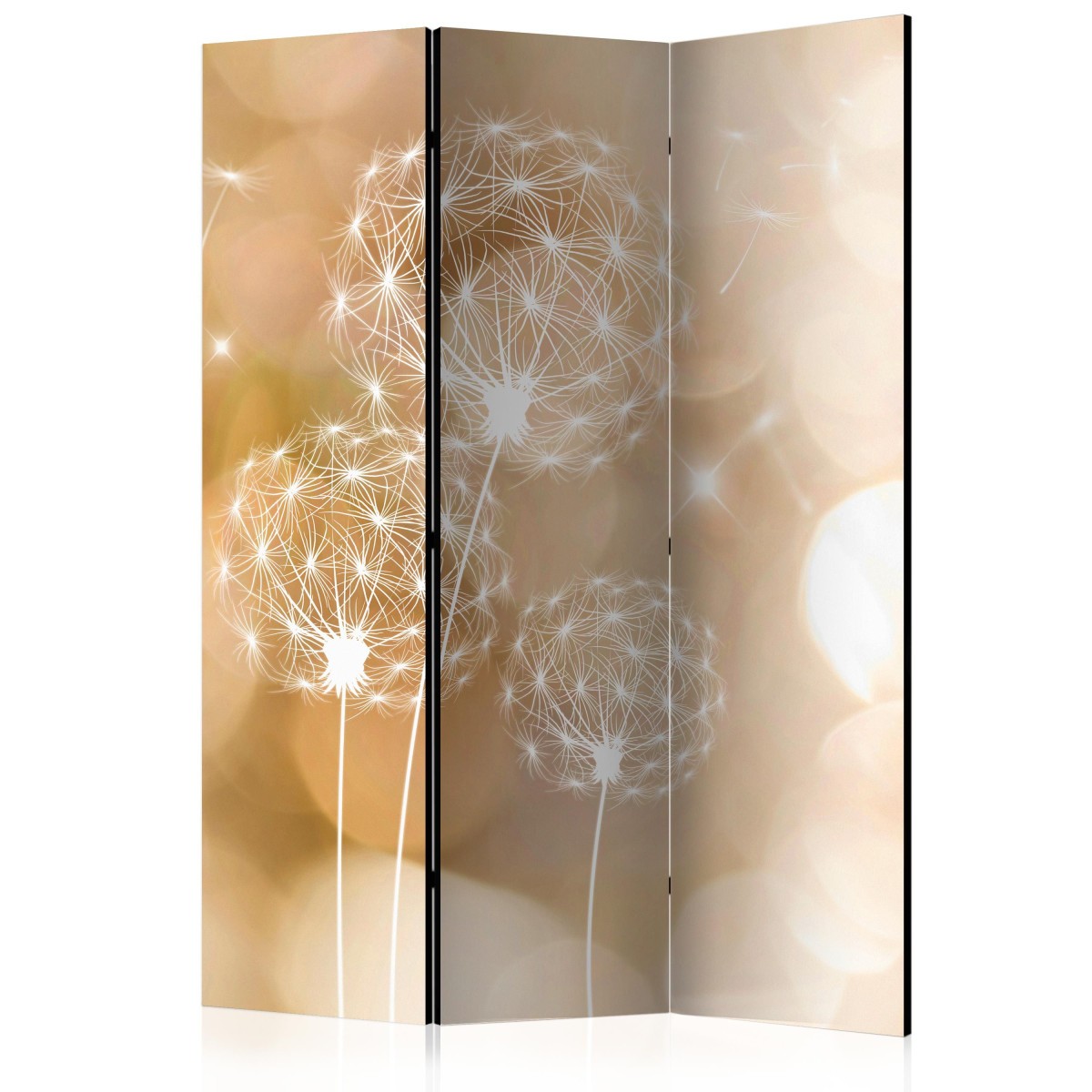 Paravent 3 volets Touch of Summer pour masquer le desordre et diviser une piece sans percer