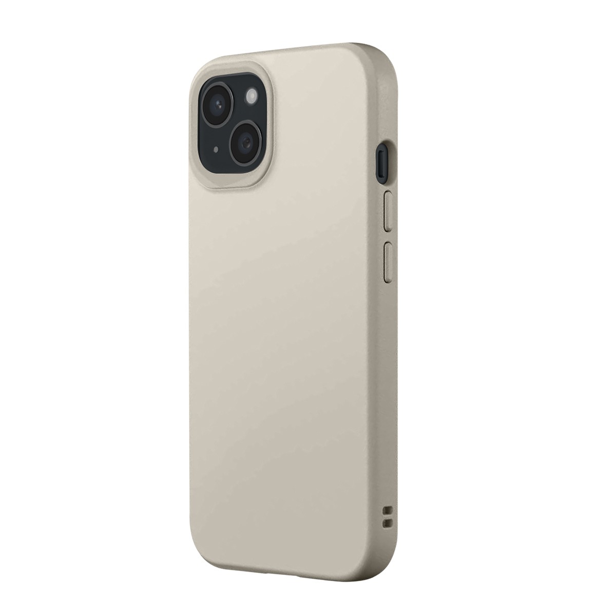 Coque iPhone 15 Plus Rhinoshield SolidX beige évite les bris d'écran