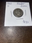 1902 O Barber Dime $10