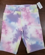 The Children's Place Girls Size 10 / Skimmer Shorts, Tie Dye Print NWT T2