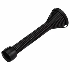 10 Pack- "Ragsdale"- 3-1/8"- Black Heavy Duty Spring Door Stops  