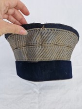 Ancienne Toque Mortier Juge Magistrat Coiffe Chapeau Metier Ancien