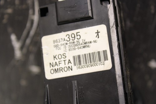 2010 LANCER EVOLUTION X MR EVO 10 IGNITION SWITCH W/ ECU & KEY CYLINDER 1860B307 - Picture 18 of 24