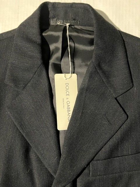Vtg 90s New DOLCE & GABBANA Men Grey Wool Blazer Sportcoat Vtg 90s New DOLCE & GABBANA Men Grey Wool Blazer Sportcoat