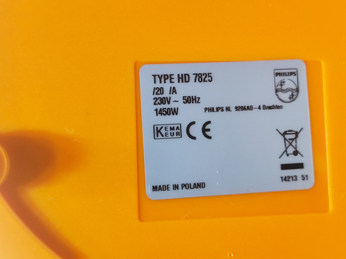 Philips Senseo HD7825 KaffeePadmaschine / Farbe orange / Padmaschine - Bild 6 von 11