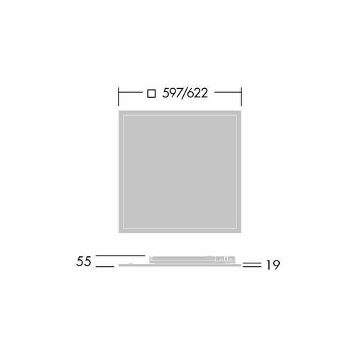 Thorn LED Omega Pro 2 OP2 3800-840 MPT 30w 4000K Panel dimmbar 600x600 PRO - Bild 3 von 3