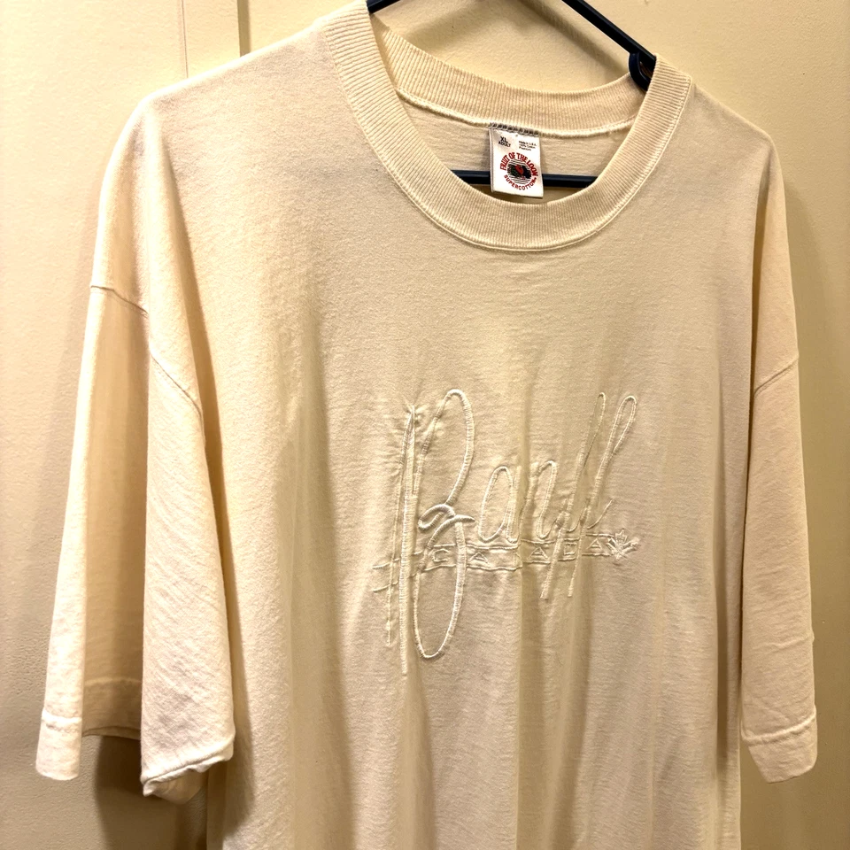 Vintage Fruit of the Loom T-Shirt Mens XL Banff Canada Super Cotton Made in USA - Image 3 of 4