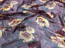 Hardy's Textile Silk/Rayon Multi-Colours Printed Square Scarf