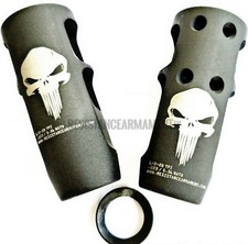223 556 1/2-28 TPI Competition Muzzle Brake Compensator Punisher Logo Engraved