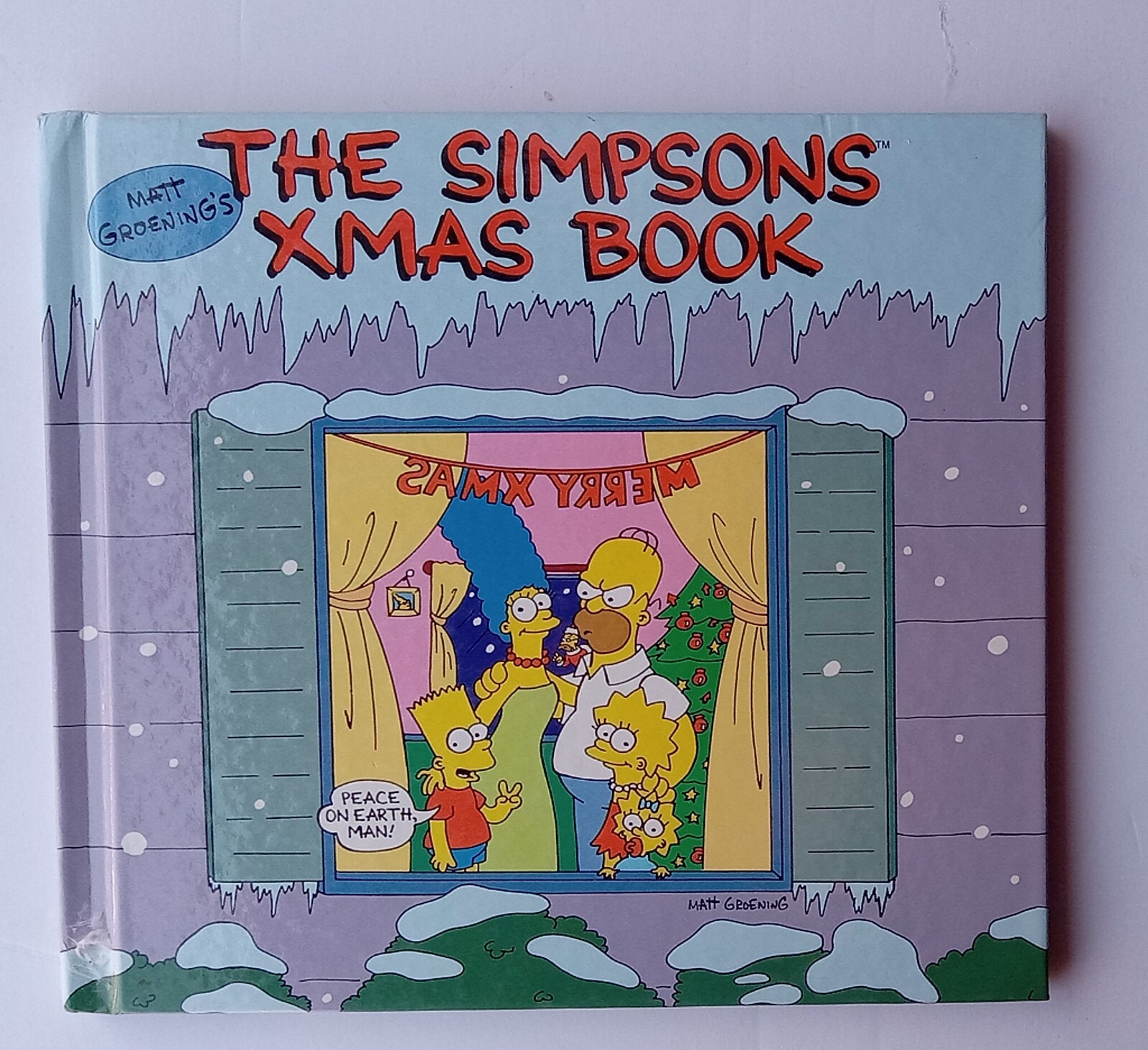 The Simpsons Ser.: The Simpsons X-Mas Book by Matt Groening (1990, Trade...