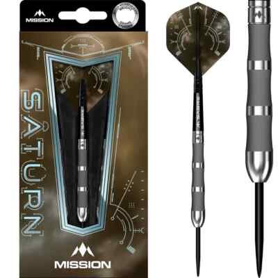 25 GRAM MISSION SATURN FENRIR 90% TUNGSTEN STEEL TIP DARTS