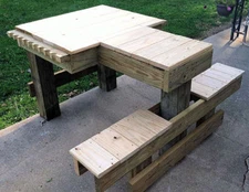 Custom Shooting Bench Plans, Easy to Build in One Day! Plus Handloaders Library!