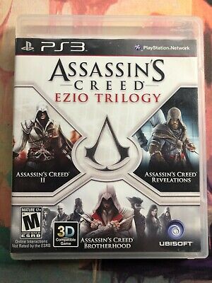  Assassin's Creed: Ezio Trilogy - Playstation 3 : UbiSoft: Video  Games