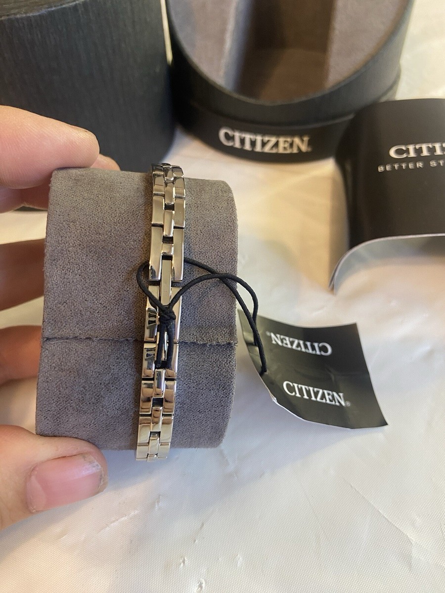 Women's Citizen Eco Drive Round Face Silhouette Bangle Watch Women's Citizen Eco Drive Round Face Silhouette Bangle Watch