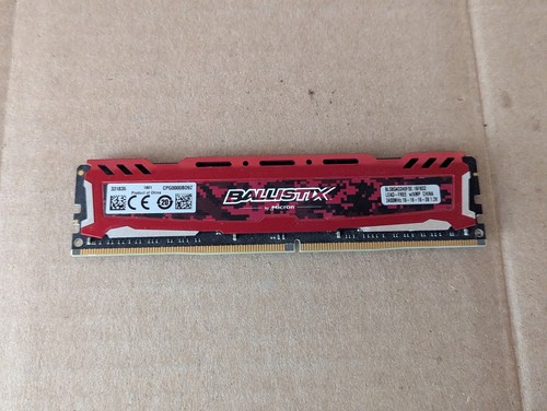 CRUCIAL BALLISTIX SPORT BLS8G4D240FSE 8GB DDR4 2400 16-16-16-39 1.2V A3-9(20) - Afbeelding 2 van 6