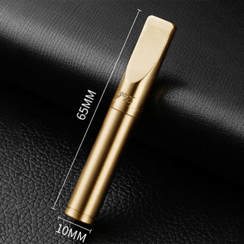 Brass Metal Clean Type Filtering Cigarette Holder Smoke Tobacco Filter  Solid NEW