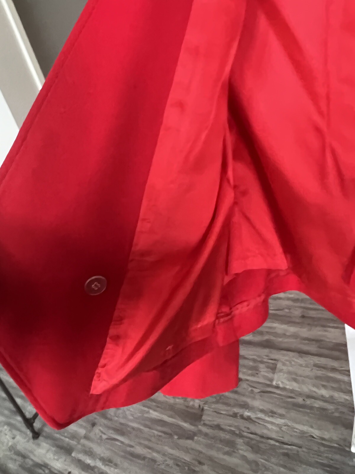 Gorgeous Vintage Wool Pendleton Red Blazer Gold B… - image 4