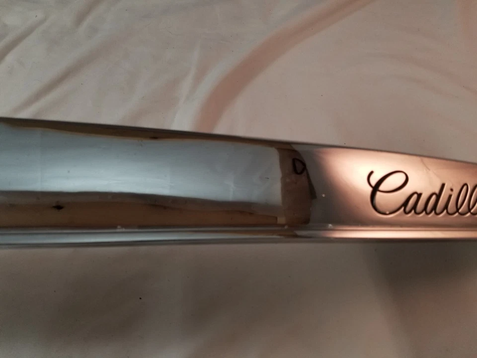 Cadillac Eldorado 1979 capó cromado moldura bisel cabezal panel barra OEM Foto 3 de 4