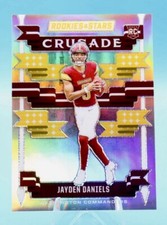 2024 Panini Rookies & Stars Football Jayden Daniels #C-JDS Crusade silver Holo💥