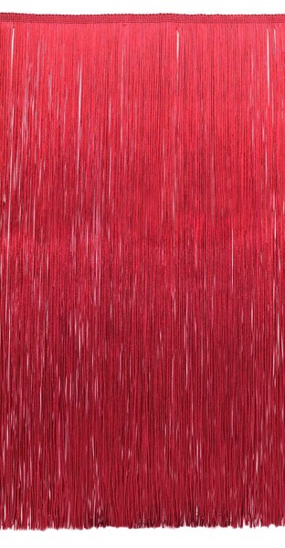 DÉCopro 18 Zoll Chainette Quastenband Dunkel Weinrot (E10) 27 Yards-image