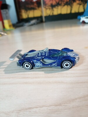 Hot Wheels Blue 2017 Mach Speeder Made in Malaysia M24 FJV63