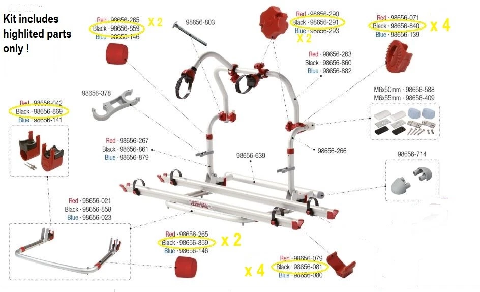 Fiamma bike hotsell rack pro c