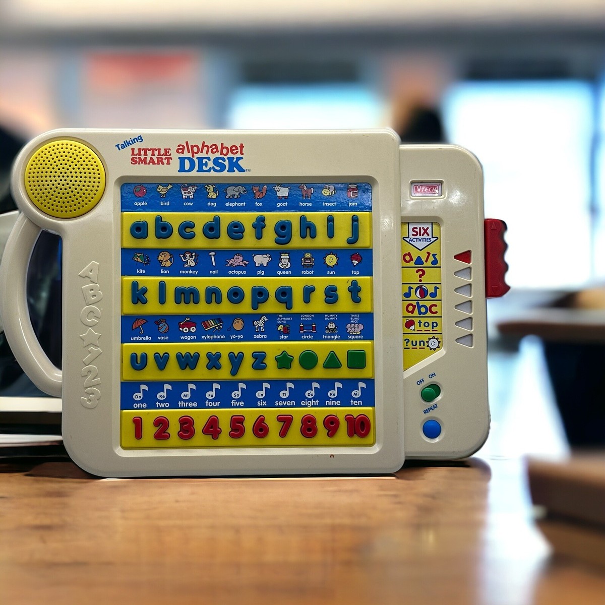 Vintage VTECH Talking Little Smart Alphabet Desk Preschool Tested