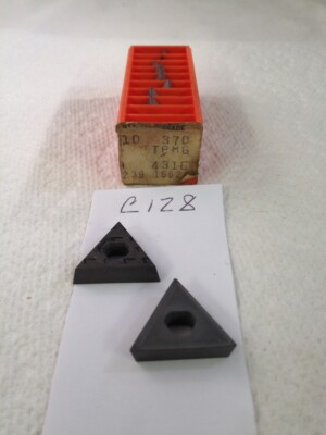 10 NEW SECO TPMM 431 CARBIDE INSERTS GRADE: 370 {C128}