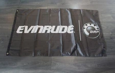 Evinrude Motors Banner Flag Outdoor Boat Motor Engine Marina Garage Man Cave